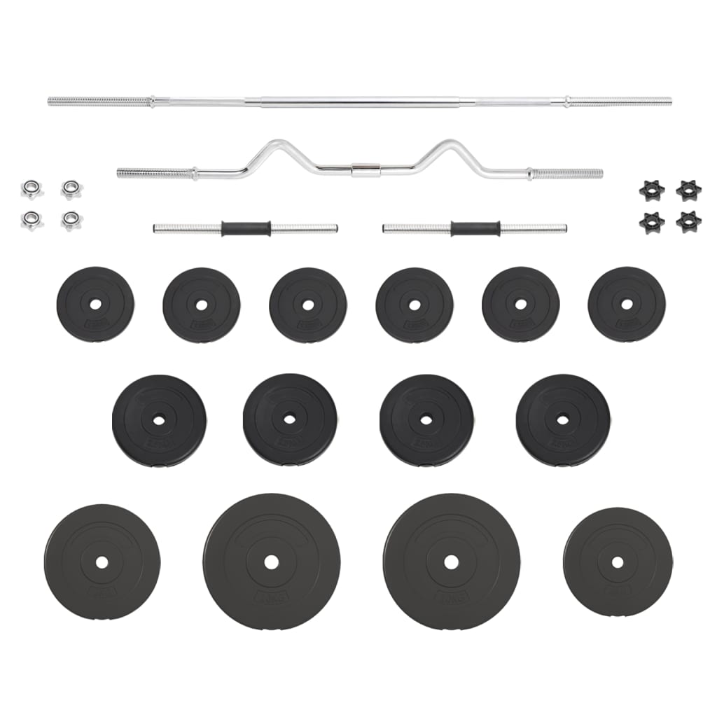 NNEVL Barbell and Dumbbell Plates 60 kg