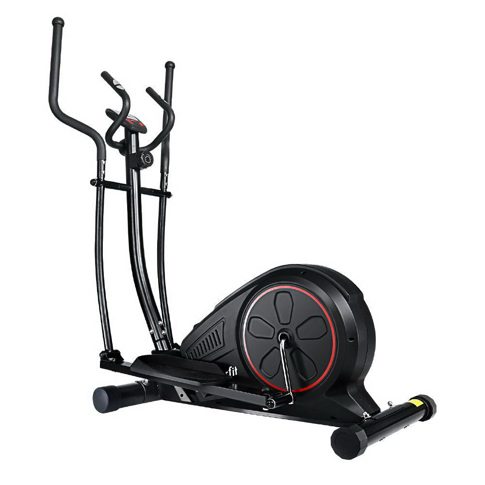 NNEDSZ Elliptical Cross Trainer Exercise Bike Fitness Equipment Home Gym Black
