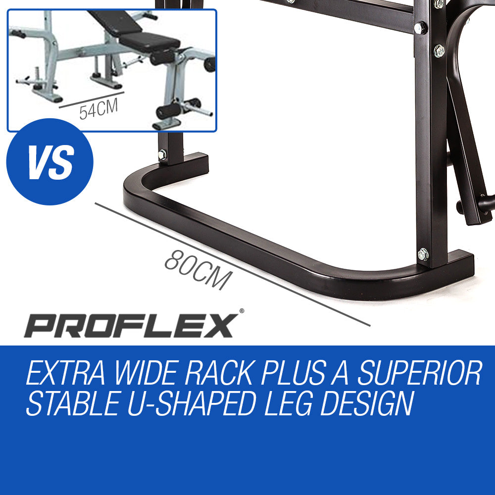 NNEMB 7 in 1 Weight Bench Multi Station Home Gym-B300