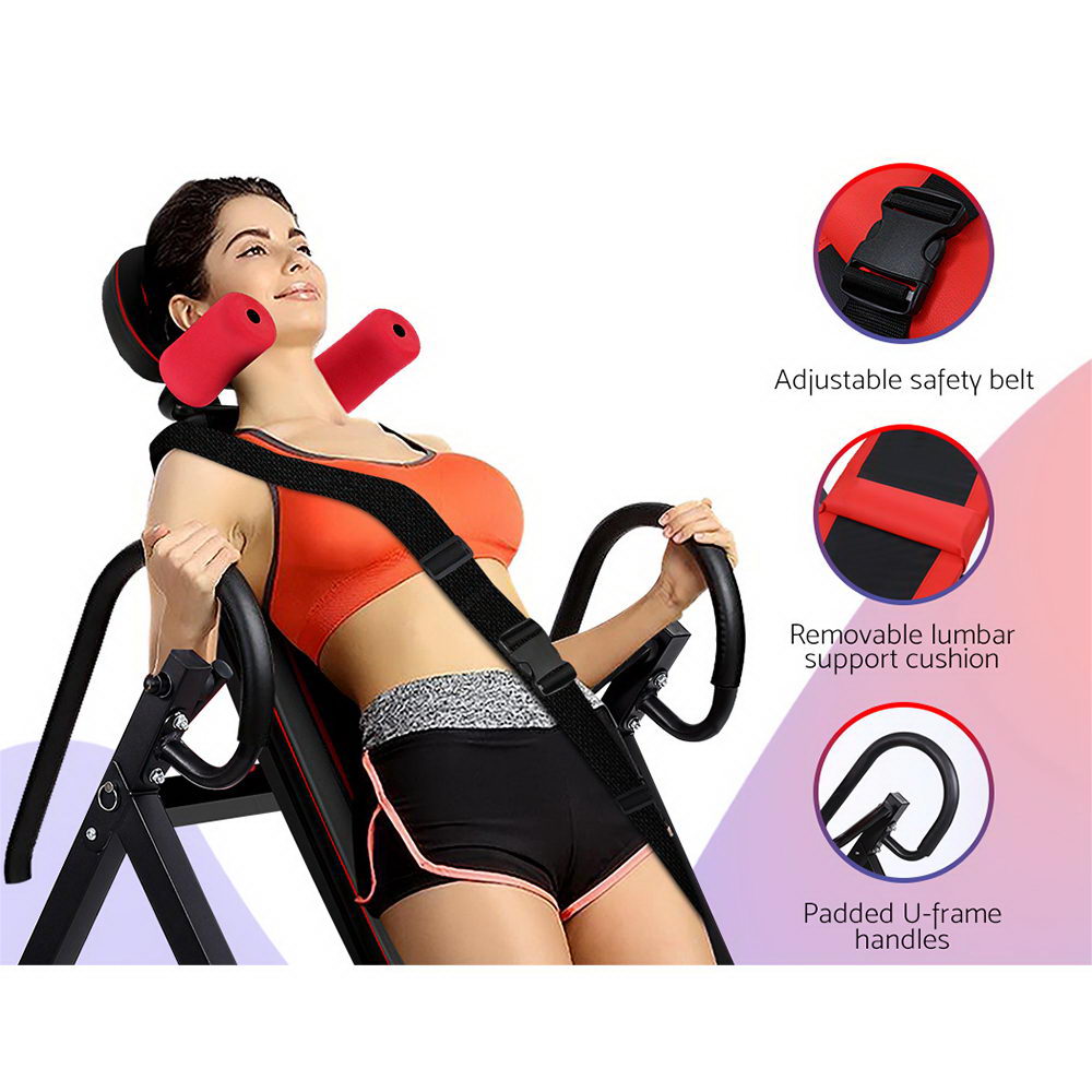 NNEDSZ Table Gravity Stretcher Inverter Foldable Home Fitness Gym