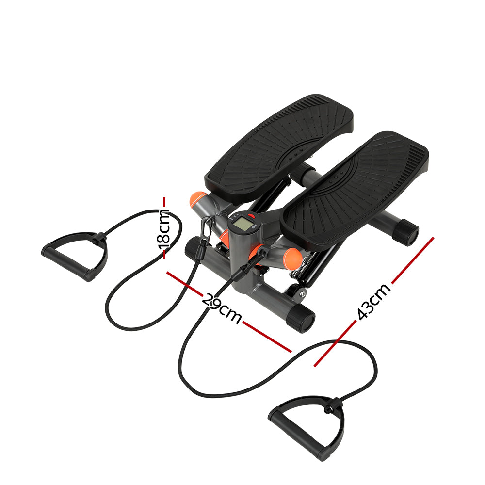 NNEDSZ Mini Stepper with Resistance Rope Aerobic Step Trainer Home Gym 150KG