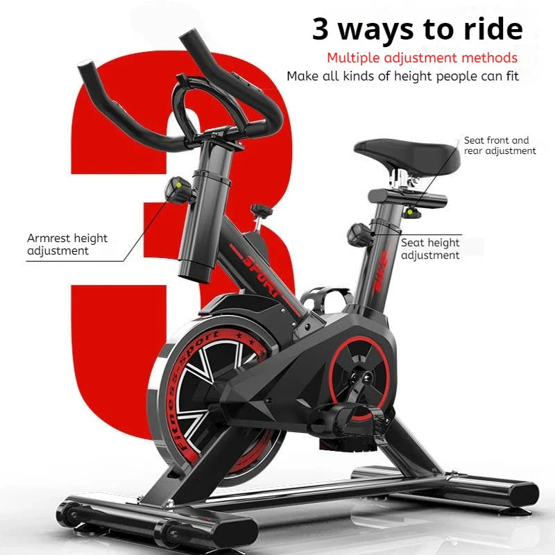 NNEOBA Silent Spinning Bike for Home Fitness