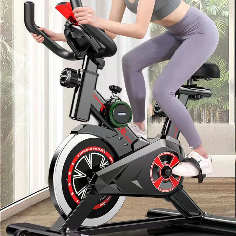 NNEOBA Silent Spinning Bike for Home Fitness