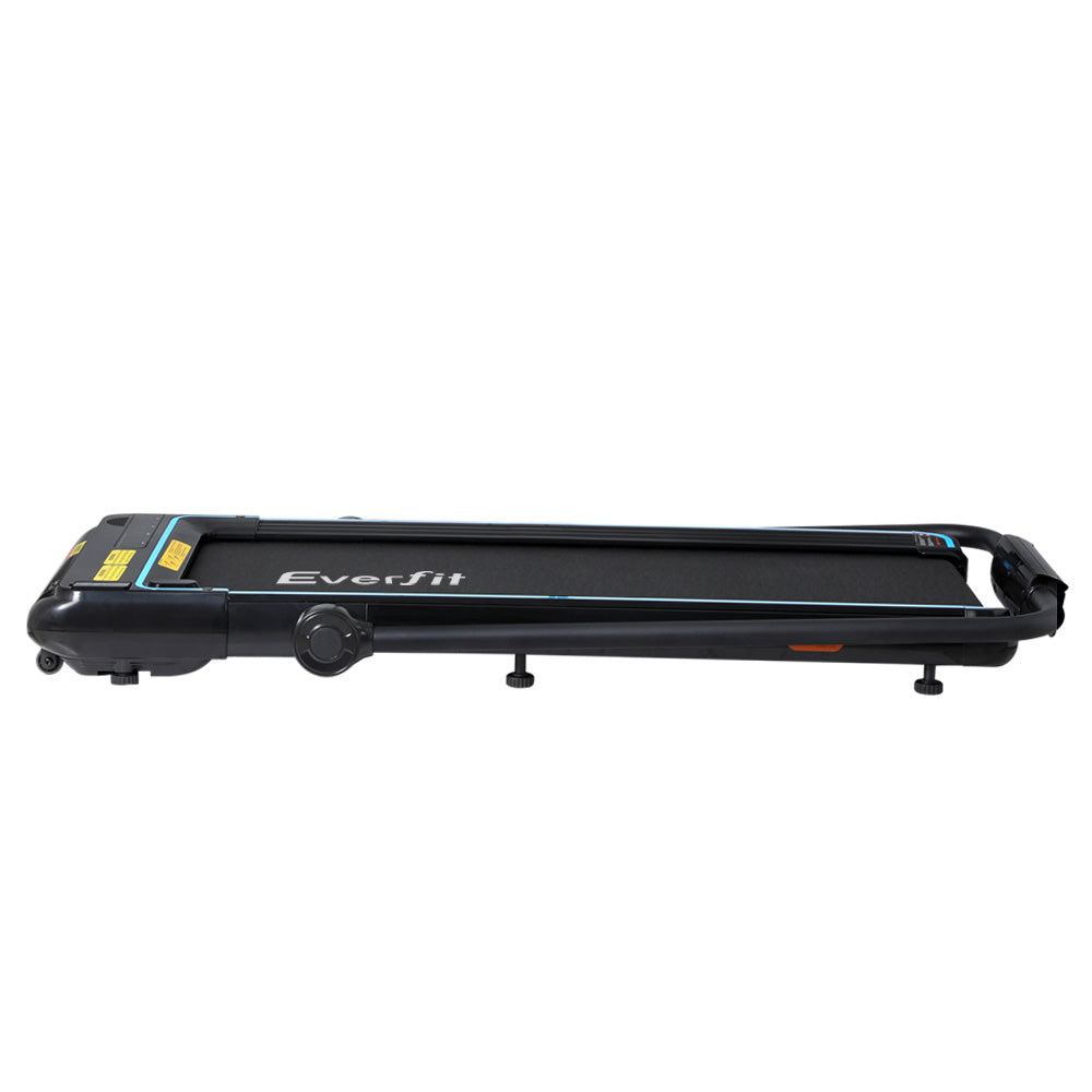 NNEDSZ Treadmill Electric Walking Pad Under Desk Home Gym Fitness 420mm Remote