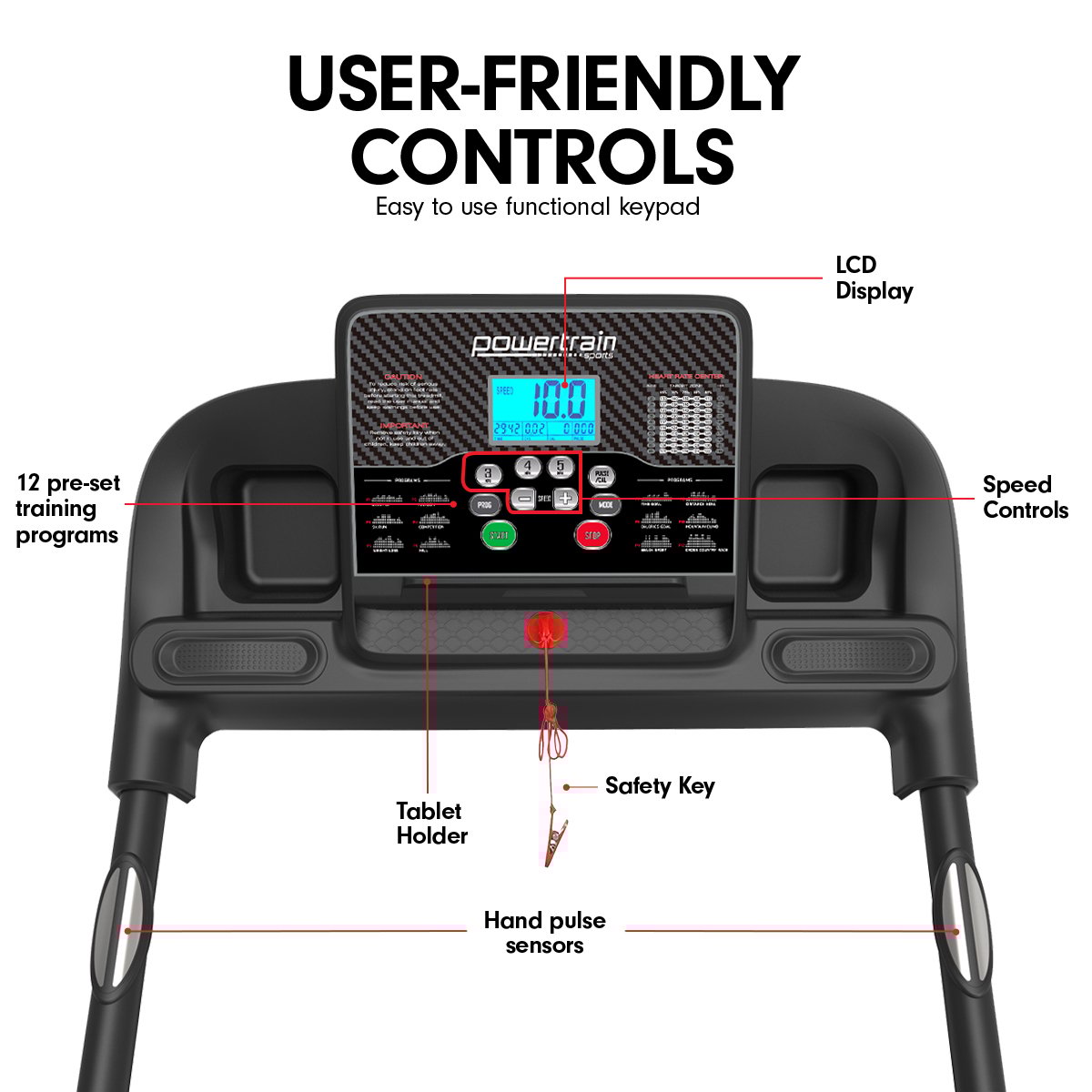NNEDSZ K100 Electric Treadmill Foldable Home Gym Cardio