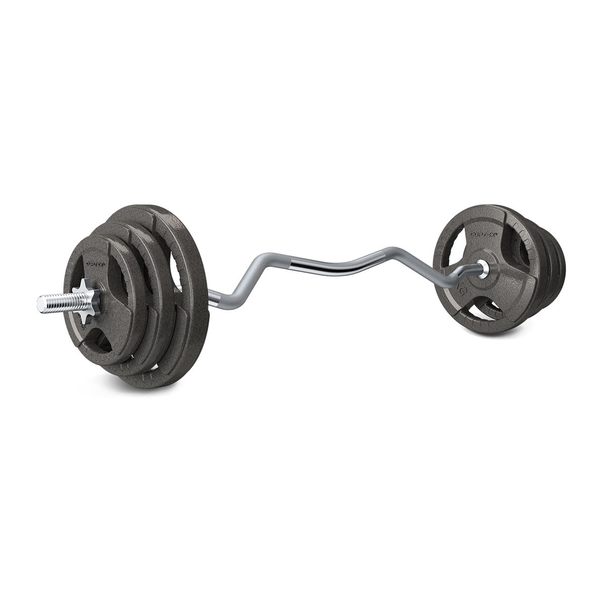 NNEDSZ CORTEX PR4 Folding Power Rack with 90kg Standard Tri-Grip Weight and Bar Set