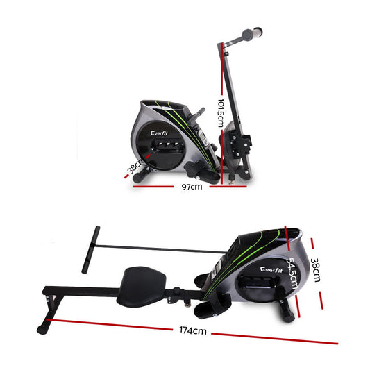 NNEDSZ Rowing Exercise Machine Rower Resistance Home Gym