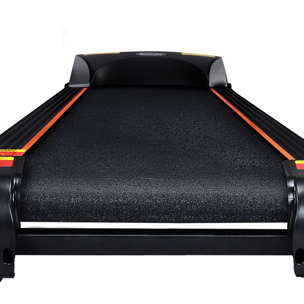 NNEDSZ Electric Treadmill 480mm 18kmh 3.5HP Auto Incline Home Gym Run Exercise Machine Fitness Dumbbell Massager Sit Up Bar