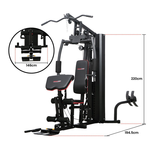 NNEDSZ Jx-89 Multi Station Home Gym 68kg Weight Cable Machine