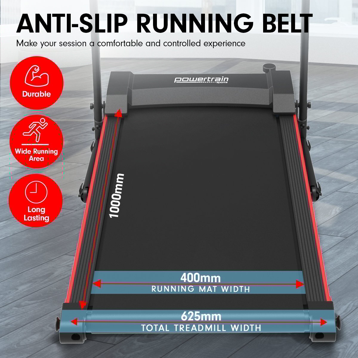 NNEDSZ K100 Electric Treadmill Foldable Home Gym Cardio