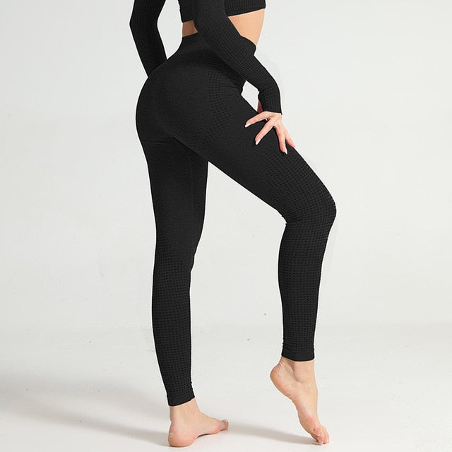 Yoga Shirts Women Long Sleeves Crop Tops Gym Clothing Workout Sportswear Running Tank Tops Sports T-shirts Fitness Tracksuit